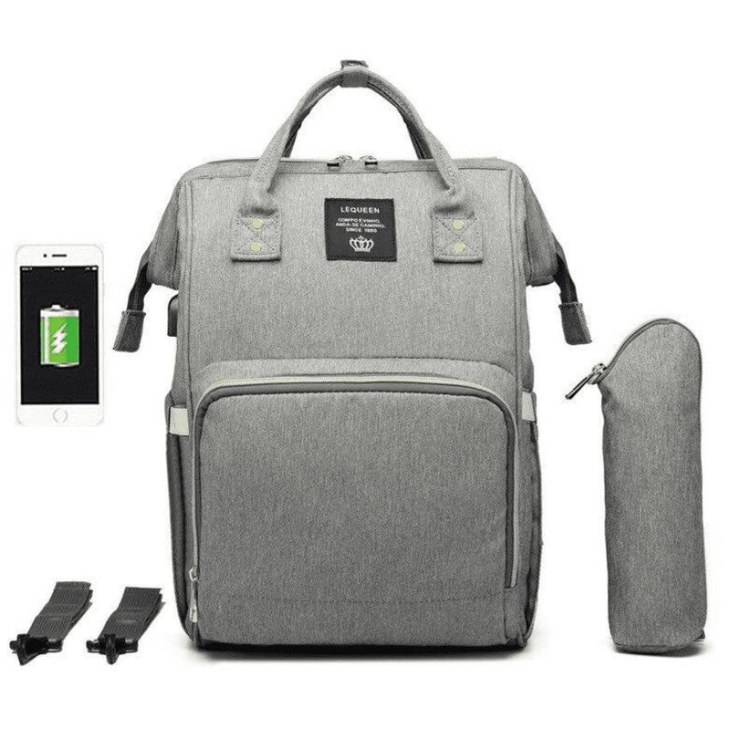 Bolsa Mochila Maternidade Impermeável com USB - SmartBag