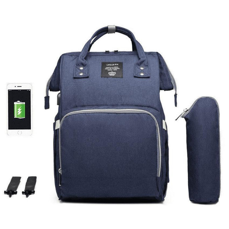 Bolsa Mochila Maternidade Impermeável com USB - SmartBag