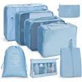 Kit com Bolsas Organizadoras Premium Para Viajem - Compre 5 Leve 7