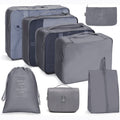 Kit com Bolsas Organizadoras Premium Para Viajem - Compre 5 Leve 7