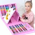 Maleta de Desenho e Pintura  Infantil 208 Peças - CriativeKids