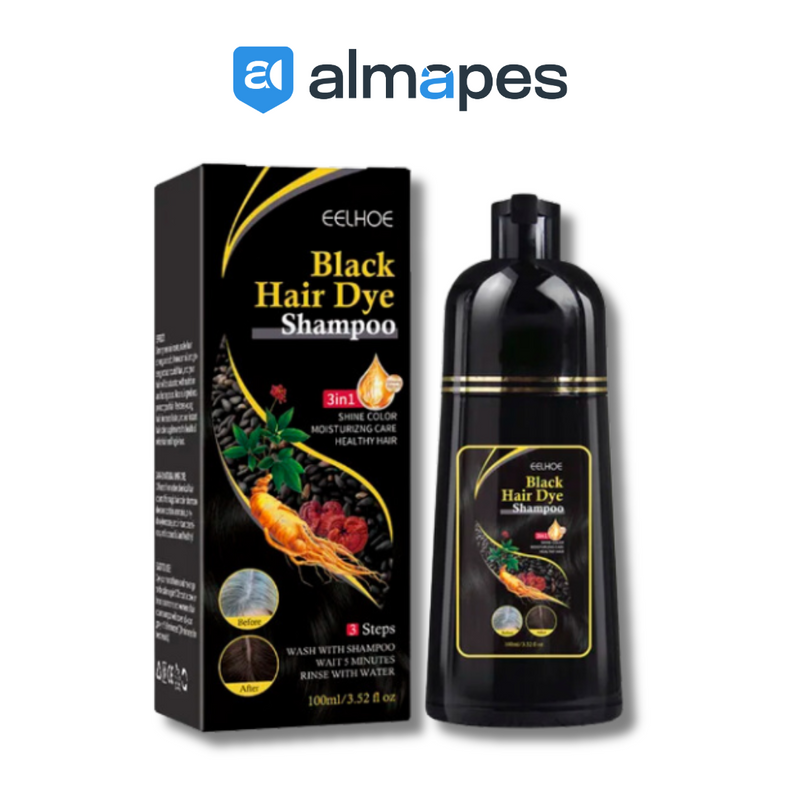 Shampoo para Tintura de Cabelo Brimless Botânico Natural 3 em 1