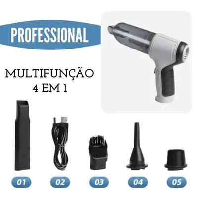Aspirador de Pó e Limpeza Portátil NeoVap - 3 em 1